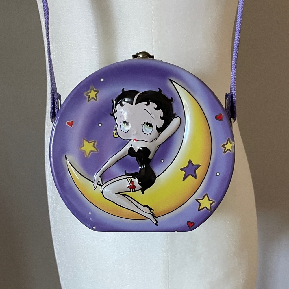 Vintage Y2K Betty Boop Tin Box Purse